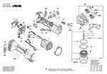 Bosch 3 601 JH6 402 GWS 18V-15 C Cordless Angle Grinder Spare Parts